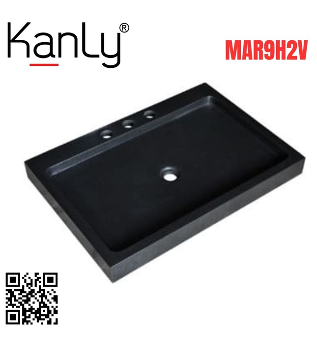 Chậu Rửa Mặt Đặt Bàn Đá Tự Nhiên Kanly MAR9H2V