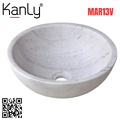 Chậu Rửa Mặt Đặt Bàn Đá Tự Nhiên Kanly MAR13V 