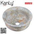 Chậu Rửa Mặt Đặt Bàn Đá Tự Nhiên Kanly MAR61V 