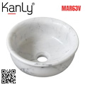 Chậu Rửa Mặt Đặt Bàn Đá Tự Nhiên Kanly MAR63V 