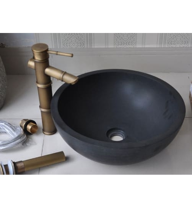 Chậu Rửa Mặt Đặt Bàn Đá Tự Nhiên Kanly MAR12V 