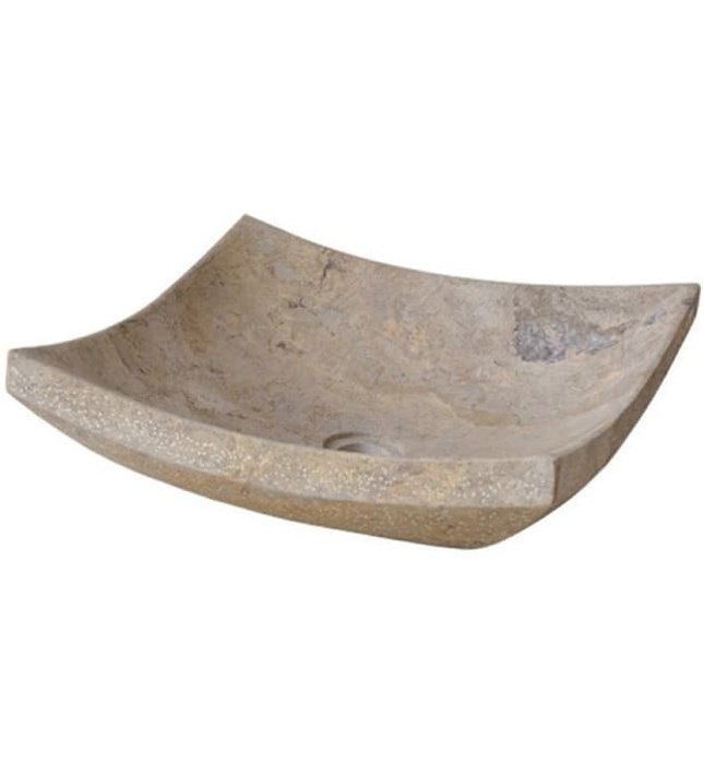 Chậu Rửa Mặt Đặt Bàn Đá Tự Nhiên Kanly MAR34V 