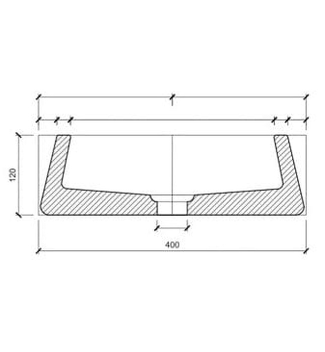 Chậu Rửa Mặt Đặt Bàn Đá Tự Nhiên Kanly MAR43V 