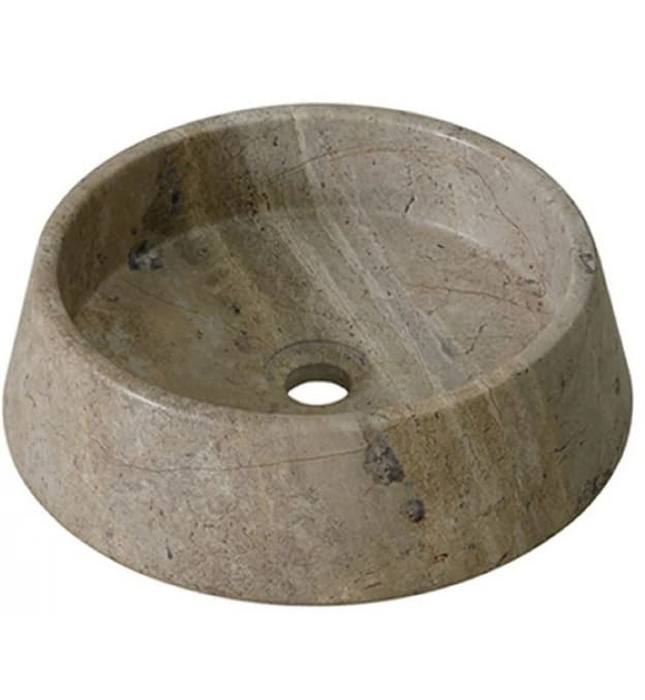 Chậu Rửa Mặt Đặt Bàn Đá Tự Nhiên Kanly MAR44V 