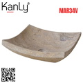 Chậu Rửa Mặt Đặt Bàn Đá Tự Nhiên Kanly MAR34V 