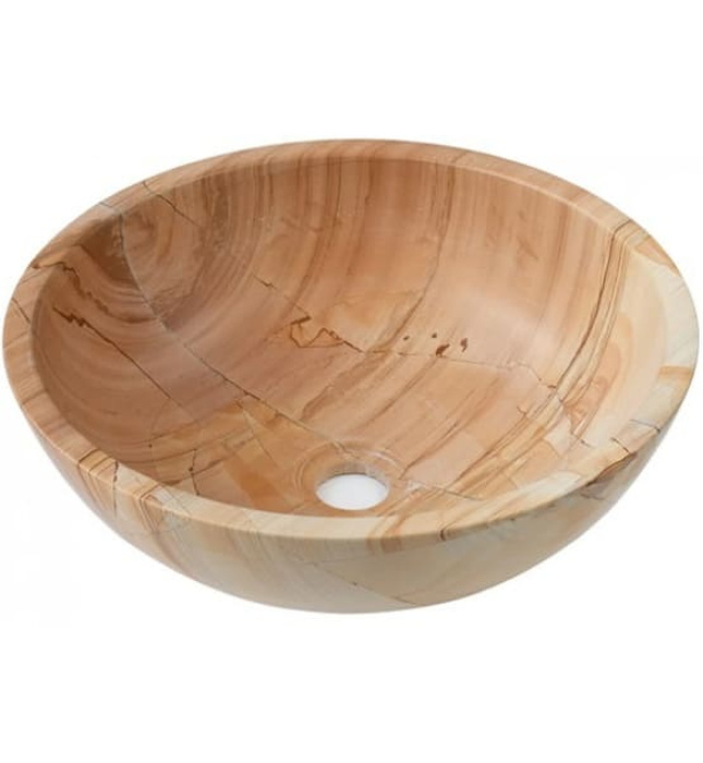 Chậu lavabo đặt bàn đá tự nhiên Kanly MAR13N 