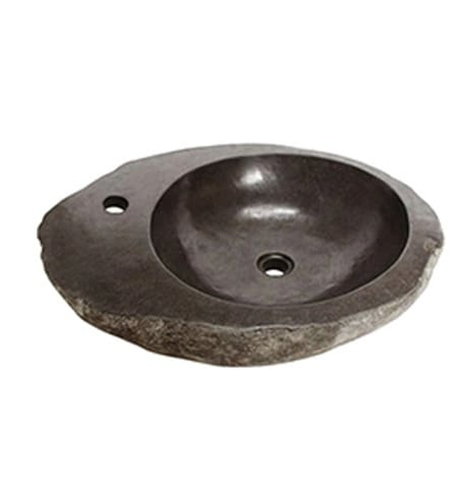 Chậu Rửa Mặt Đặt Bàn Đá Cuội Kanly MAR15HI 