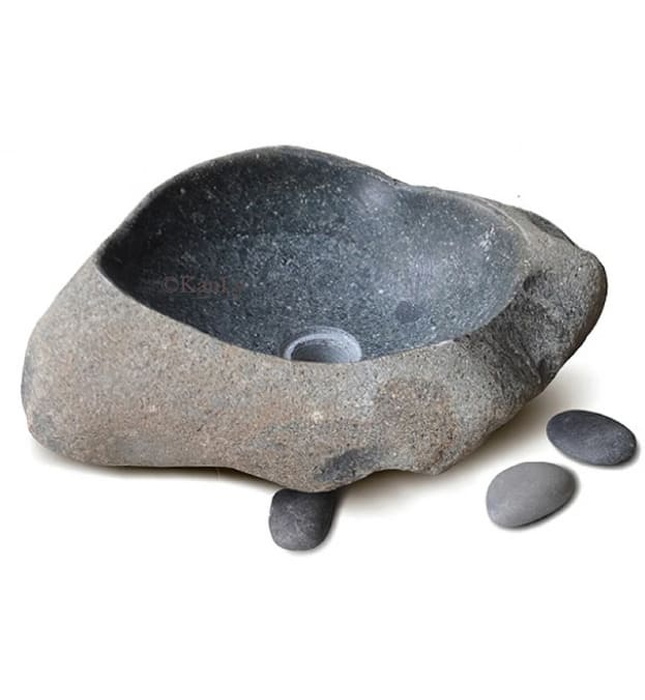 Chậu Rửa Mặt Đặt Bàn Đá Cuội Kanly MAR15V 