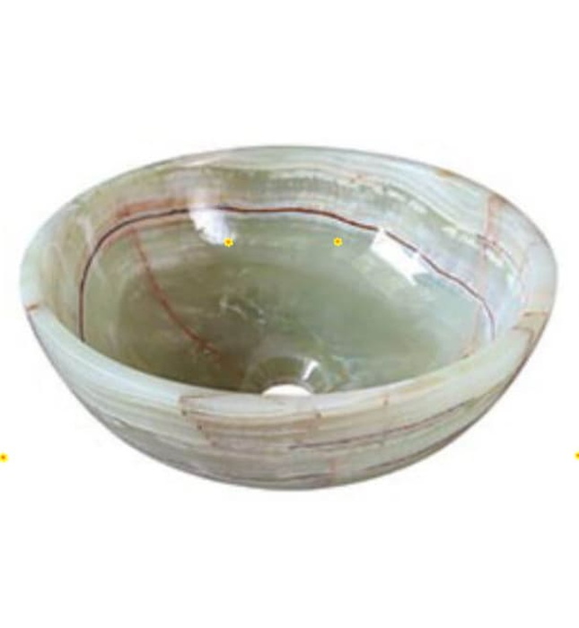 Chậu lavabo đặt bàn đá tự nhiên Kanly ONY12