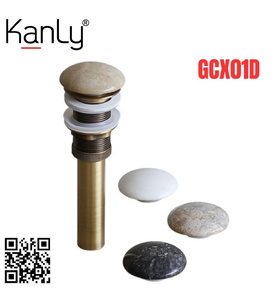 Đầu xả Lavabo bằng đá Kanly GCX01D
