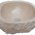 Chậu lavabo đặt bàn đá marble tự nhiên Kanly MAR51I 