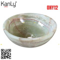 Chậu lavabo đặt bàn đá tự nhiên Kanly ONY12