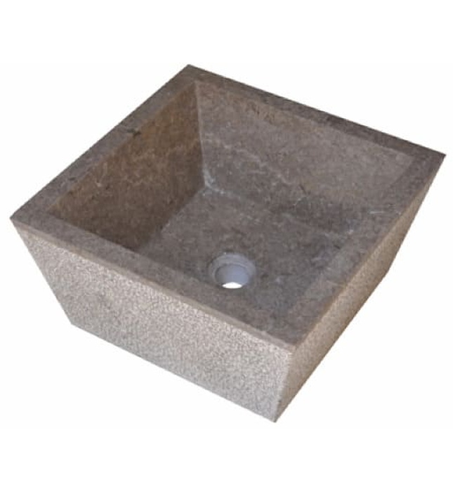 Chậu lavabo đặt bàn đá Marble tự nhiên Kanly MAR054I 