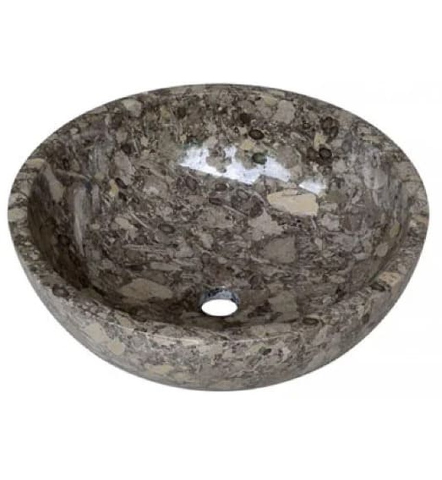 Chậu lavabo đặt bàn đá Marble tự nhiên Kanly MAR14I 