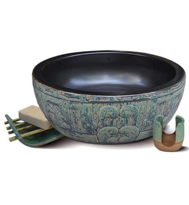 Chậu lavabo đặt bàn sứ mỹ thuật Kanly SU014 