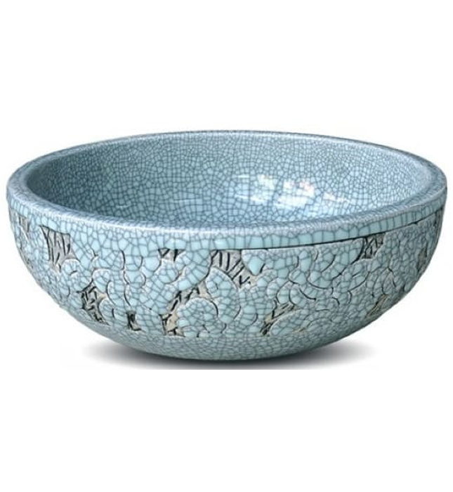 Chậu lavabo đặt bàn sứ mỹ thuật Kanly SU126 