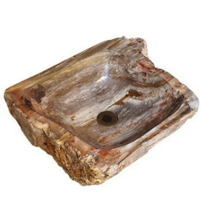 Chậu lavabo đặt bàn gỗ hóa thạch Kanly WDM04i 