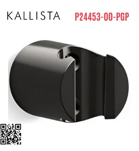 Cài sen tắm gắn tường màu đen Kallista P24453-00-PGP