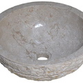 Chậu lavabo đặt bàn đá Marble tự nhiên Kanly MAR11Bi