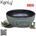 Chậu lavabo đặt bàn sứ mỹ thuật Kanly SU014 