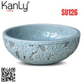 Chậu lavabo đặt bàn sứ mỹ thuật Kanly SU120 