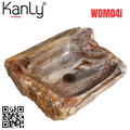 Chậu lavabo đặt bàn gỗ hóa thạch Kanly WDM04i 