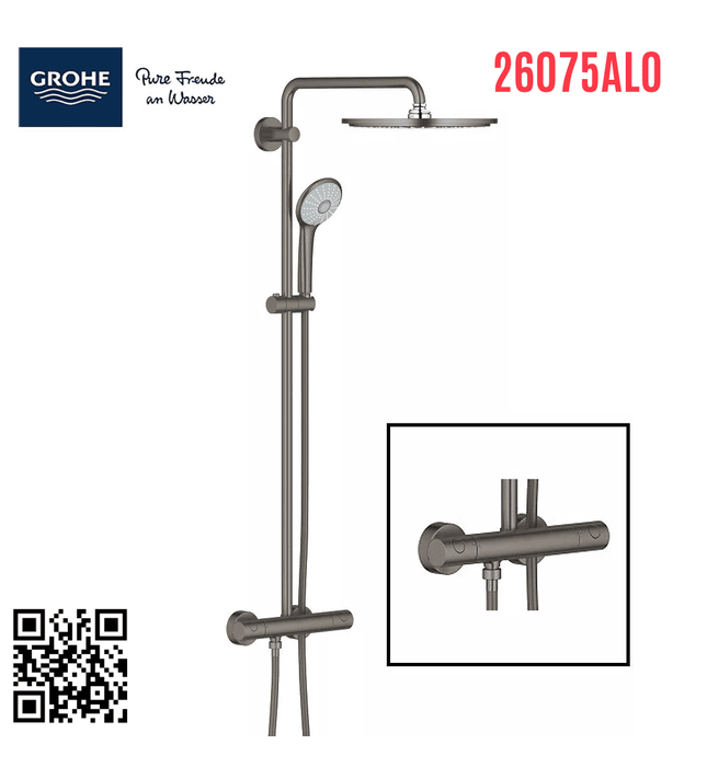 Sen Cây Tắm Đứng Nhập Khẩu Bô Đào Nha Grohe 26075AL0