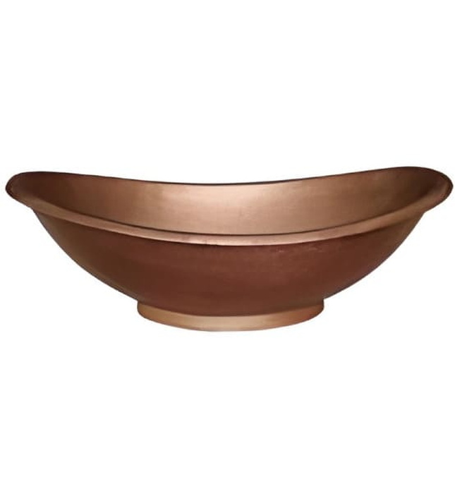 Chậu lavabo đặt bàn đồng đỏ Kanly RSC046V