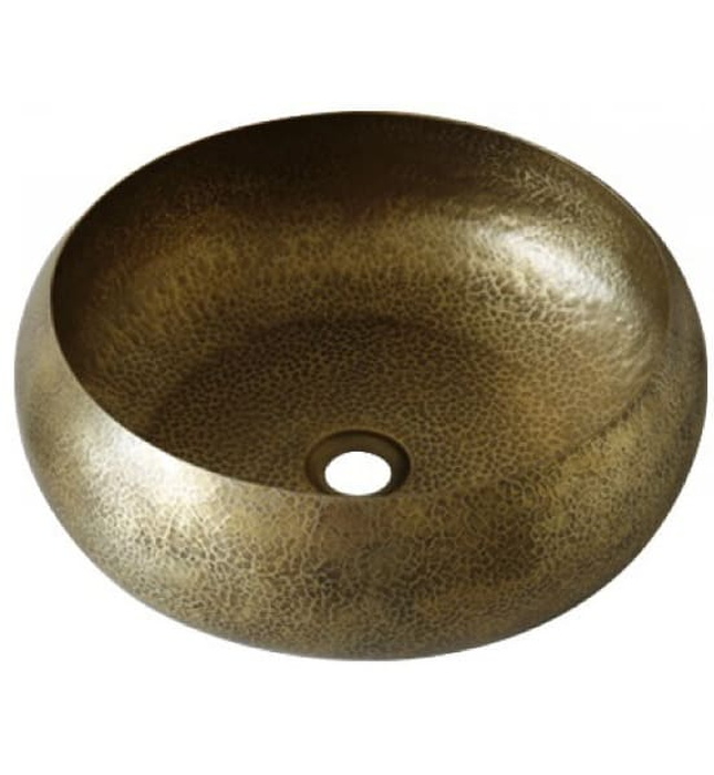 Chậu lavabo đặt bàn đồng đỏ Kanly RSC122V 