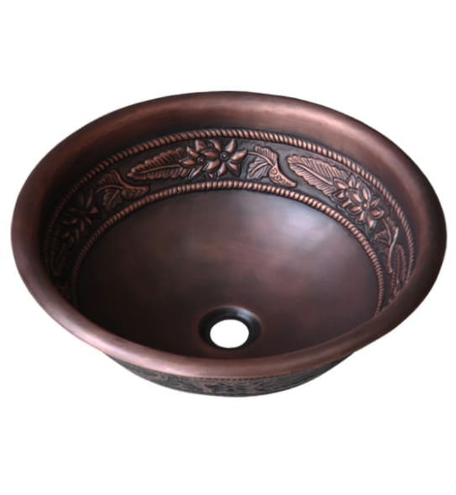 Chậu lavabo đặt bàn đồng thau Kanly RSC304