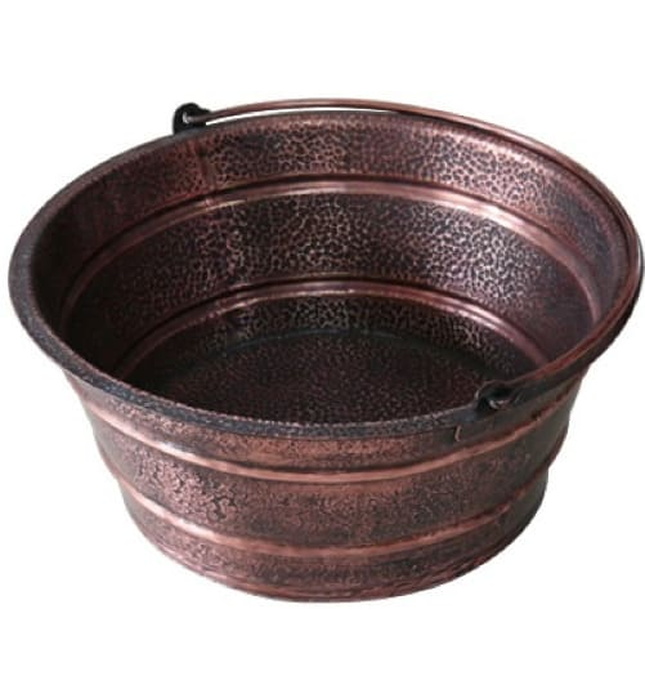 Chậu lavabo đặt bàn đồng có quai xách Kanly RSC412V