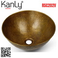 Chậu lavabo đặt bàn đồng Kanly RSC201V