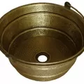 Chậu lavabo đặt bàn đồng có quai xách Kanly BL5111 (RSC411V)