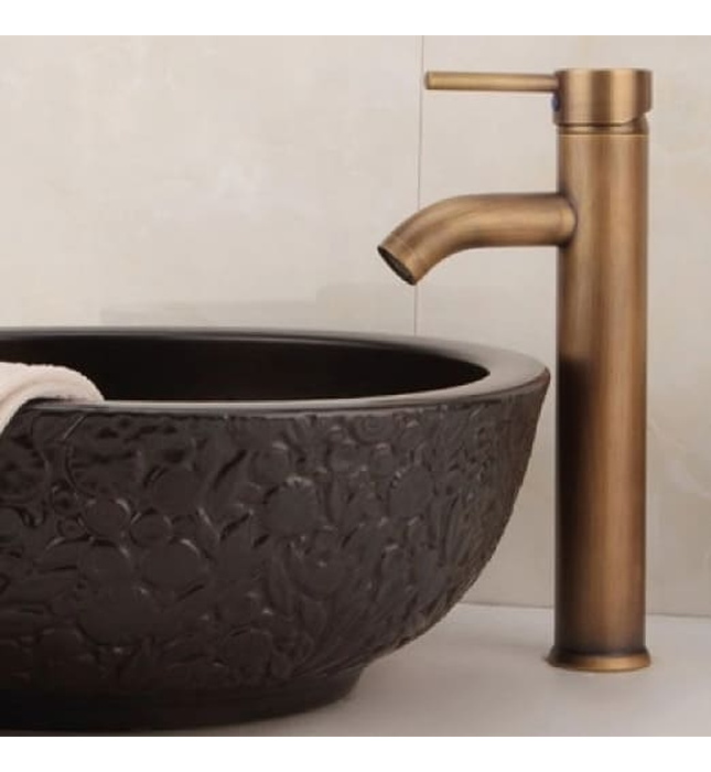 Vòi lavabo nóng lạnh bằng đồng cổ điển Kanly GCA20 