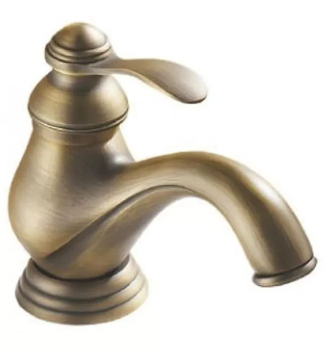Vòi lavabo nóng lạnh bằng đồng cổ điển Kanly GCV01