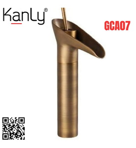 Vòi lavabo nóng lạnh bằng đồng cổ điển Kanly GCA07 