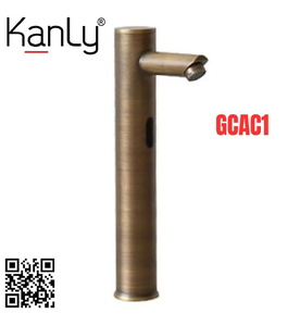 Vòi lavabo nóng lạnh bằng đồng cổ điển Kanly GCAC1 