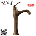 Vòi lavabo nóng lạnh bằng đồng cổ điển Kanly GCA04