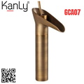 Vòi lavabo nóng lạnh bằng đồng cổ điển Kanly GCA07 