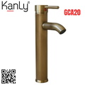 Vòi lavabo nóng lạnh bằng đồng cổ điển Kanly GCA20 