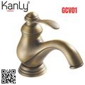 Vòi lavabo nóng lạnh bằng đồng cổ điển Kanly GCV01