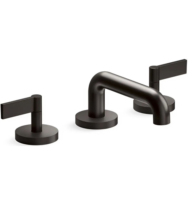 Vòi chậu rửa mặt 3 chân cổ thấp Chrome Kallista P24491-LV-CP