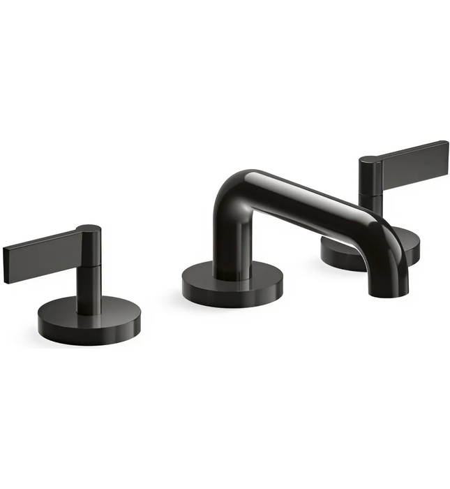 Vòi chậu rửa mặt 3 chân cổ thấp Nickel Kallista P24491-LV-BN