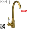 Vòi rửa bát nóng lạnh đồng cổ điển Kanly GCC07 