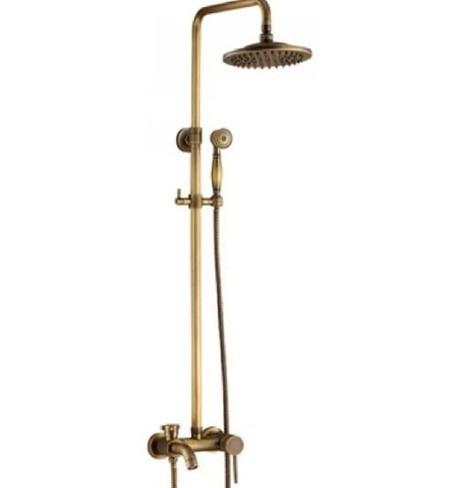 Sen tắm đứng nóng lạnh bằng đồng Kanly GCS18 