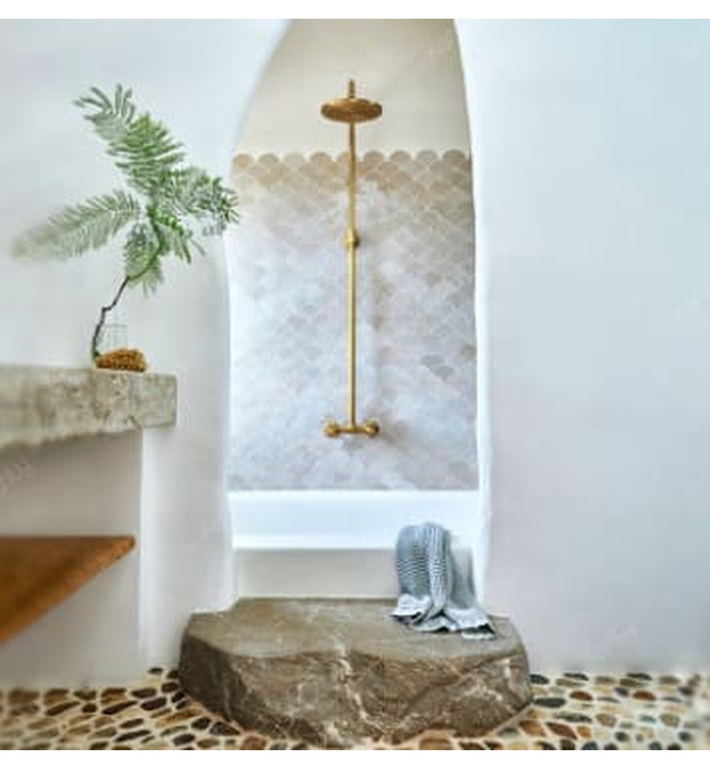 Sen tắm đứng nóng lạnh bằng đồng Kanly GCS30