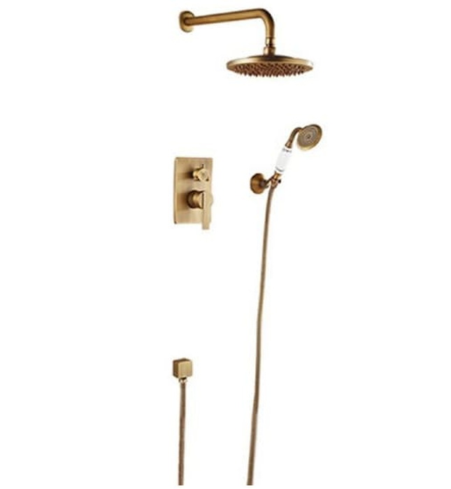 Sen tắm âm tường nóng lạnh bằng đồng Kanly GCS75 