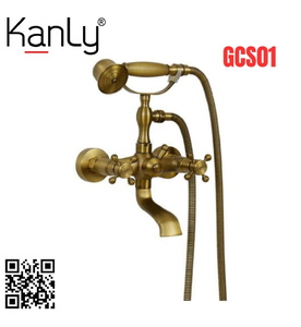 Sen tắm nóng lạnh bằng đồng Kanly GCS01 