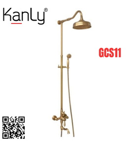 Sen tắm đứng nóng lạnh bằng đồng Kanly GCS11