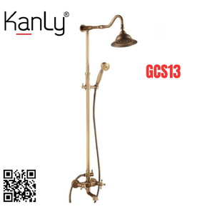 Sen tắm đứng nóng lạnh bằng đồng Kanly GCS13 